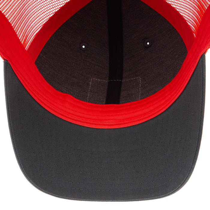 NRS 89 Rubber Patch Charcoal/Orange Cap