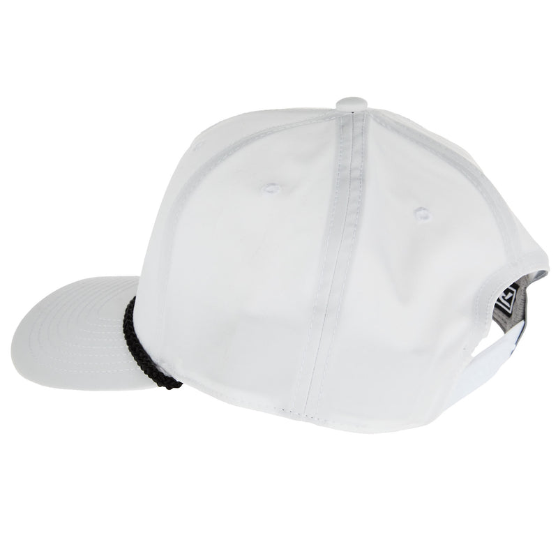 NRS Oval Logo White With Black Rope Cap
