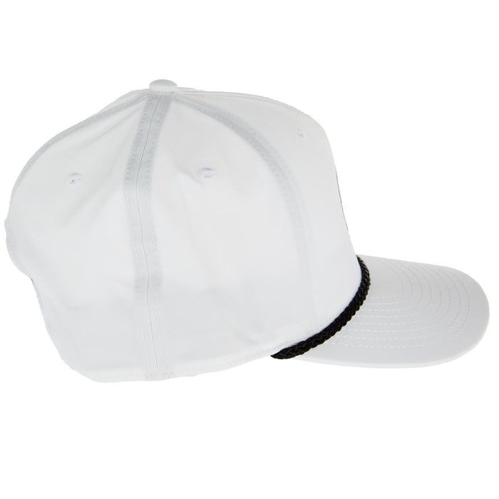 NRS Oval Logo White With Black Rope Cap