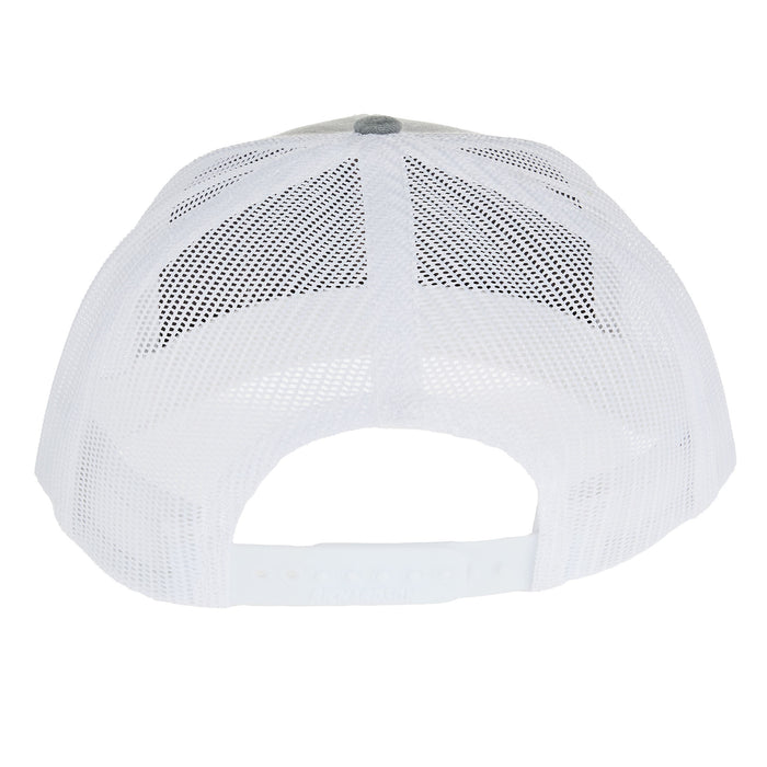 NRS Ranch Grey White Embroidered Patch Cap