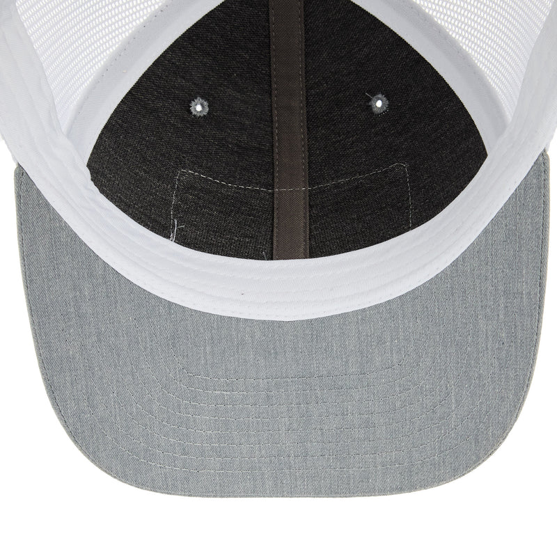 NRS Ranch Grey White Embroidered Patch Cap