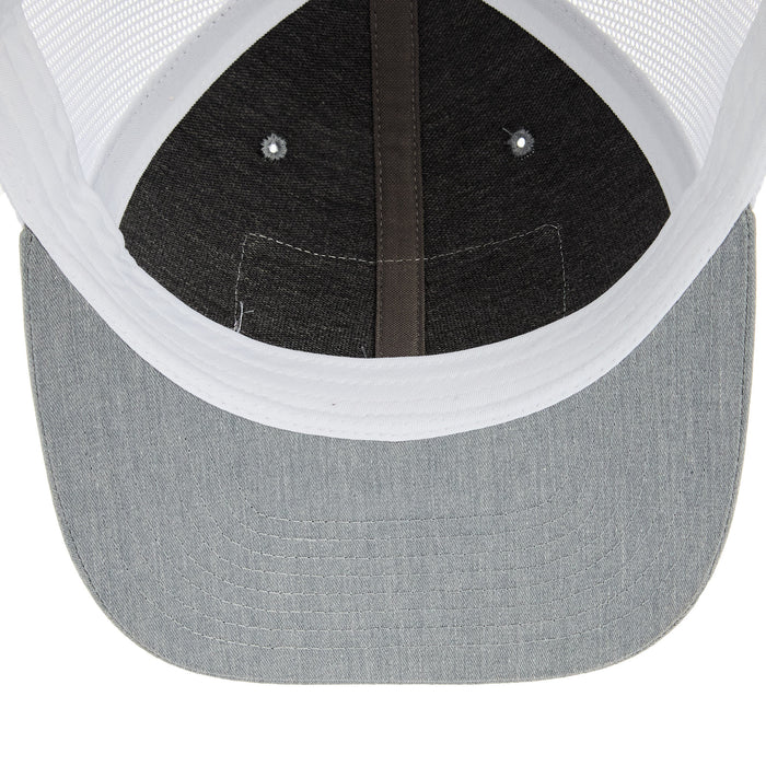 NRS Ranch Grey White Embroidered Patch Cap
