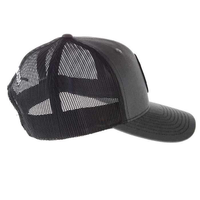 NRS Ranch Texas Round Logo Charcoal Black Cap