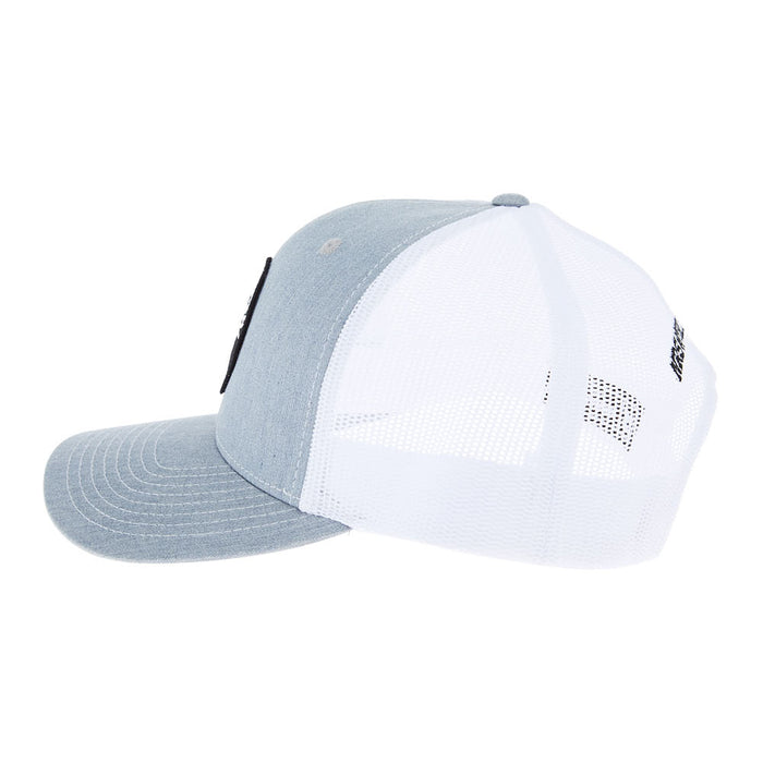 NRS Ranch Texas Round Logo Grey/White Cap