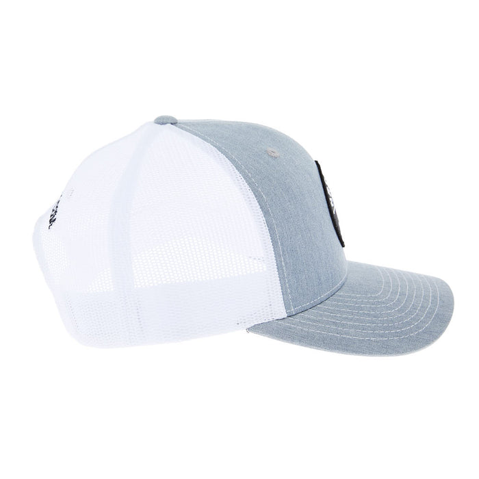 NRS Ranch Texas Round Logo Grey/White Cap