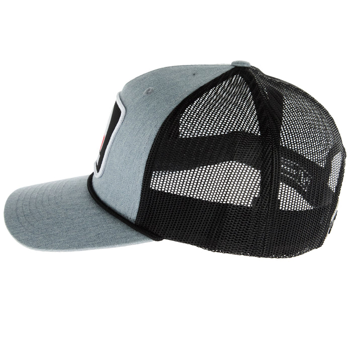 NRS Ranch Tx Flag With Rope Grey Black Cap