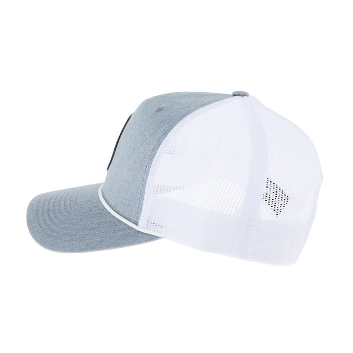 NRS Ranch Grey/White Round Logo Cap