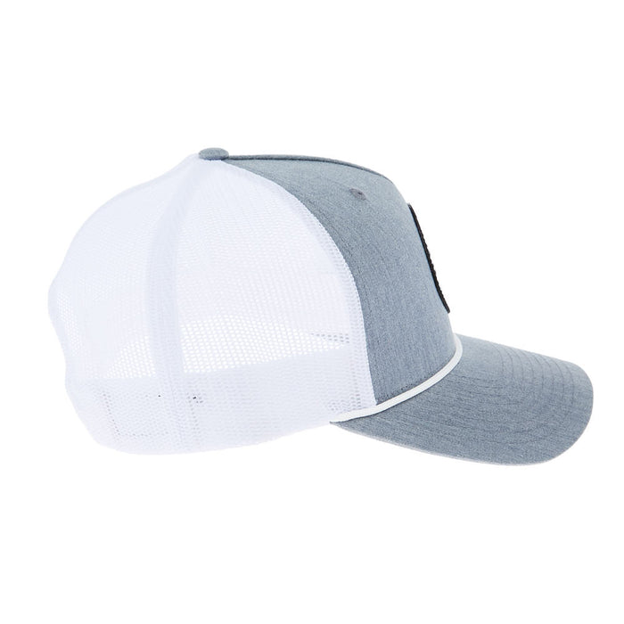 NRS Ranch Grey/White Round Logo Cap