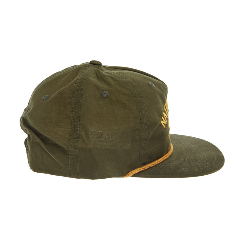 NRS National Ropers Supply Loden & Gold Rope Cap