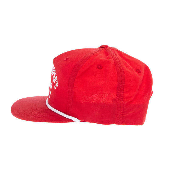 NRS National Ropers Supply Red & White Rope Cap