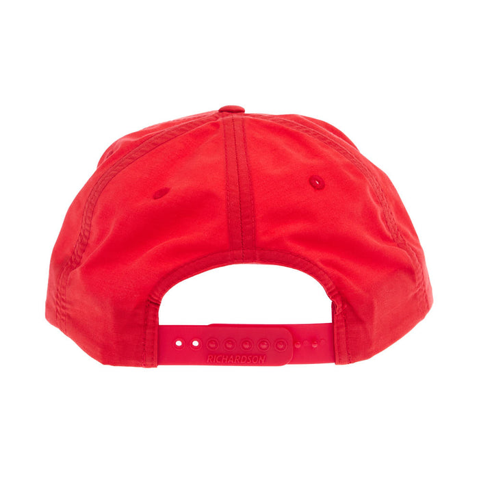 NRS National Ropers Supply Red & White Rope Cap
