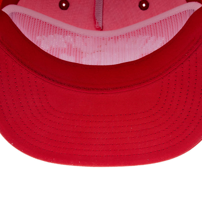 NRS National Ropers Supply Red & White Rope Cap