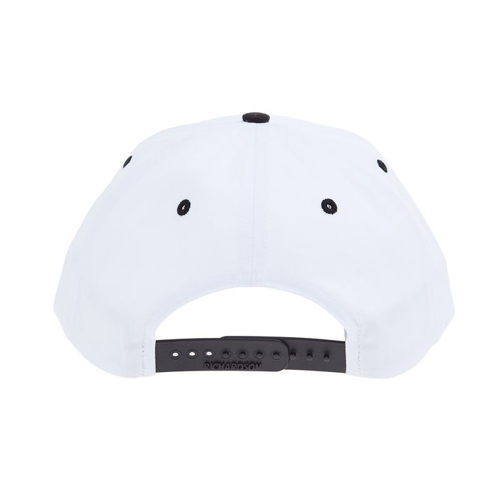 NRS National Ropers Supply White & Black Rope Cap