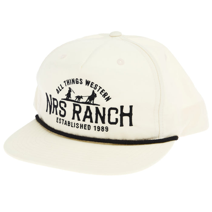 NRS Ranch Embroidery Logo Birch & Black Cap