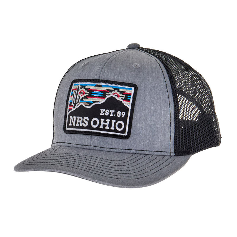 NRS Ohio EST 89 Grey, Black Cactus Aztec Cap