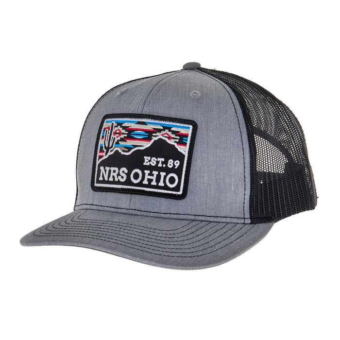 NRS Ohio EST 89 Grey, Black Cactus Aztec Cap