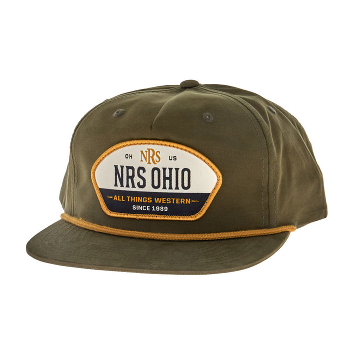 NRS Ohio Loden & Gold Rope Cap