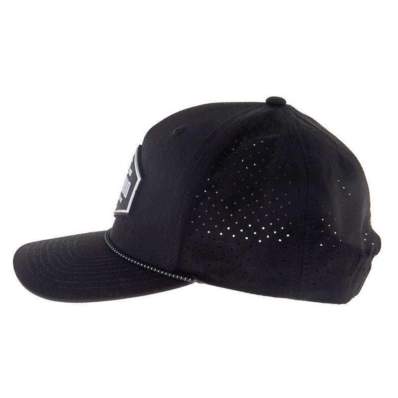 NRS Ohio Black Rubber Patch Cap