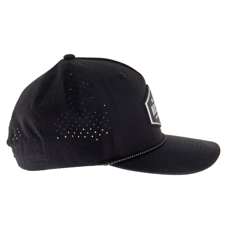 NRS Ohio Black Rubber Patch Cap