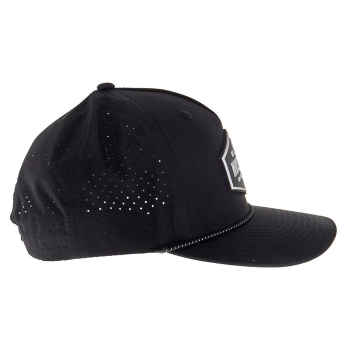 NRS Ohio Black Rubber Patch Cap