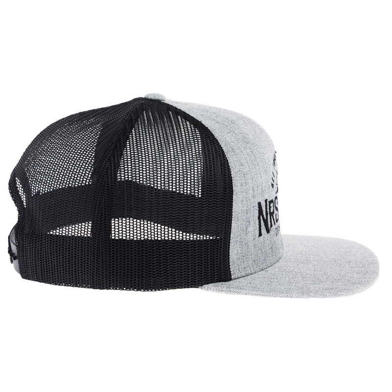 NRS Ranch Embroidery Logo Grey & Black Cap