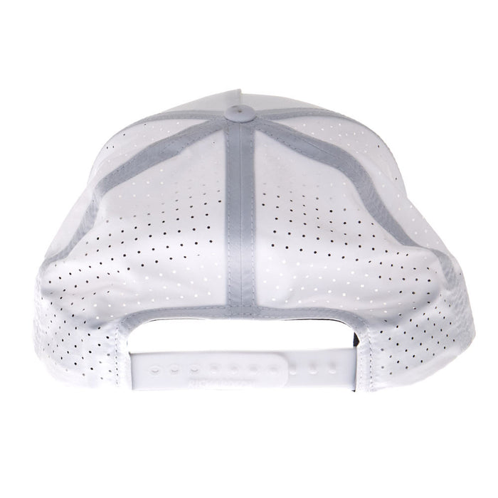 NRS Ohio White & Black Rubber Patch Cap