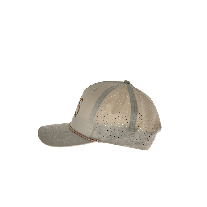 NRS Running Logo Oat Milk & Elmwood Cap
