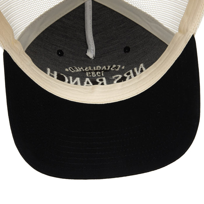 NRS Ranch Texas Black & Birch Embroidered Logo Cap