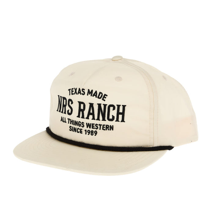 NRS Ranch Texas Made Umpqua Birch & Black Rope Cap