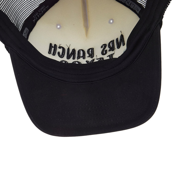 NRS NRS Ranch Texas Black & White Foam Cap
