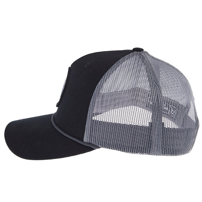 NRS Decatur, Texas Black & Charcoal Round Logo Cap
