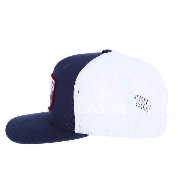 NRS Decatur Ranch Bull Logo Navy & White Cap