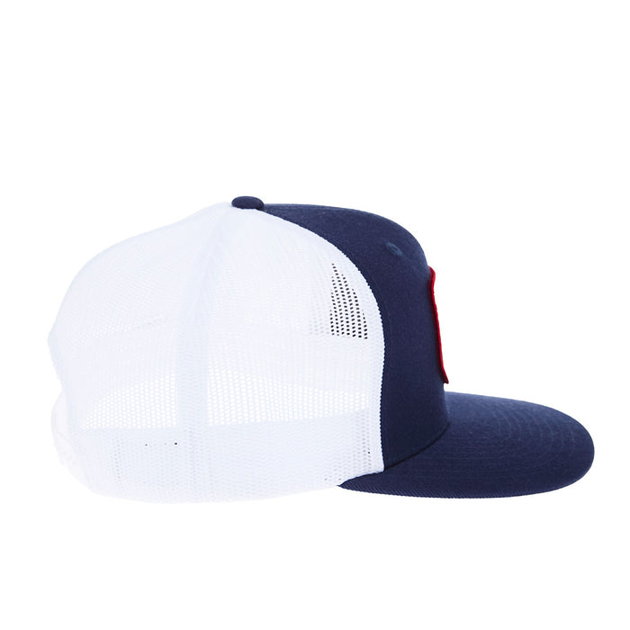 NRS Decatur Ranch Bull Logo Navy & White Cap