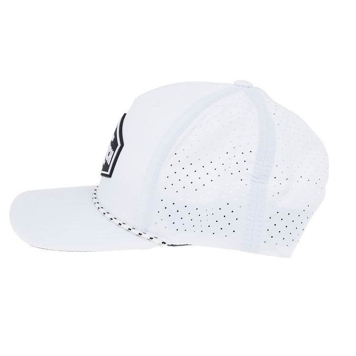 NRS Men's Solid White Logo Cap