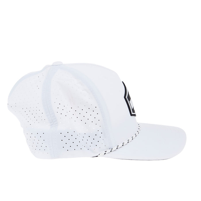 NRS Men's Solid White Logo Cap