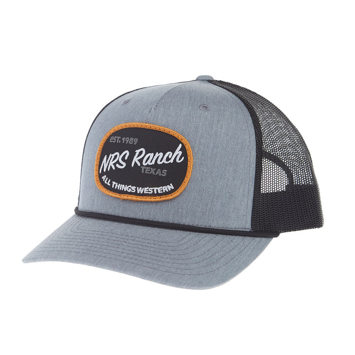 NRS Grey & Black Rope Logo Cap