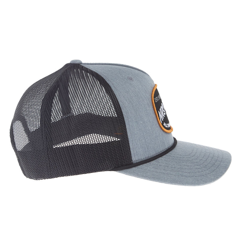 NRS Grey & Black Rope Logo Cap