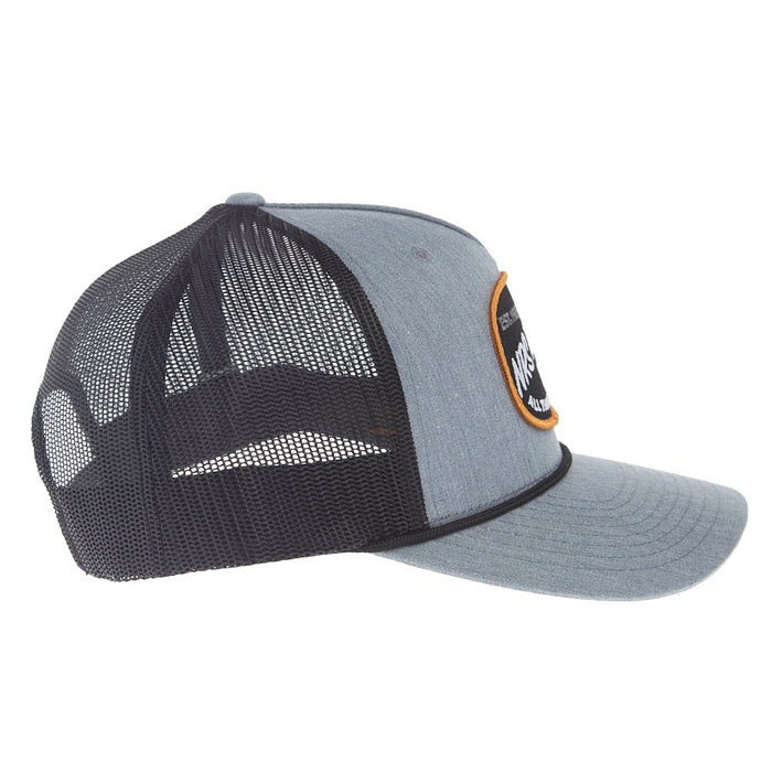 NRS Grey & Black Rope Logo Cap