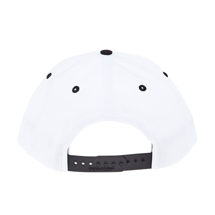NRS White & Black Embroidered Cowboy Cap