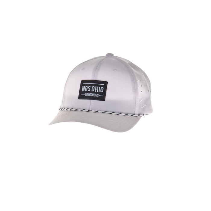NRS Ohio All Things Western White & Black Rope Cap