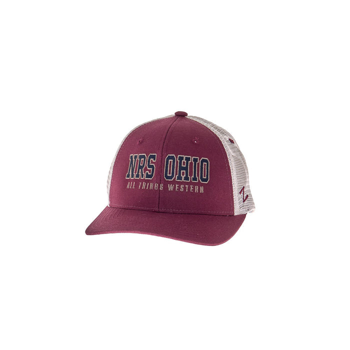 NRS Ohio All Things Western Burgundy Cap