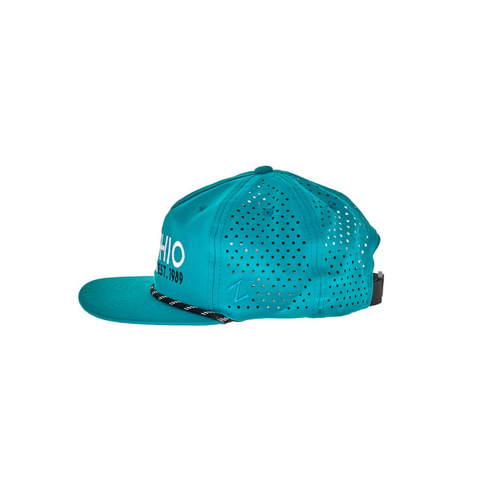 NRS Ohio Est 1989 Dark Teal Rope Cap