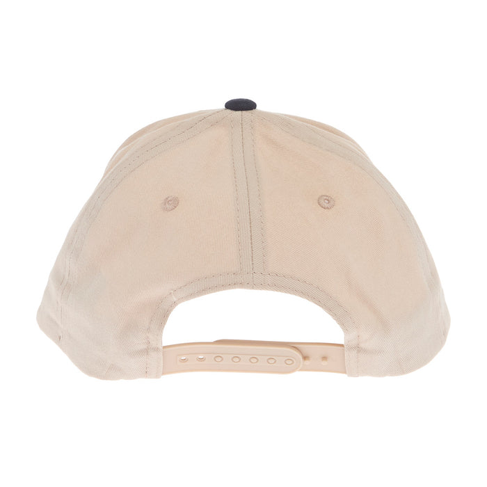 NRS Curved Embroidered Logo Stone & Navy Cap