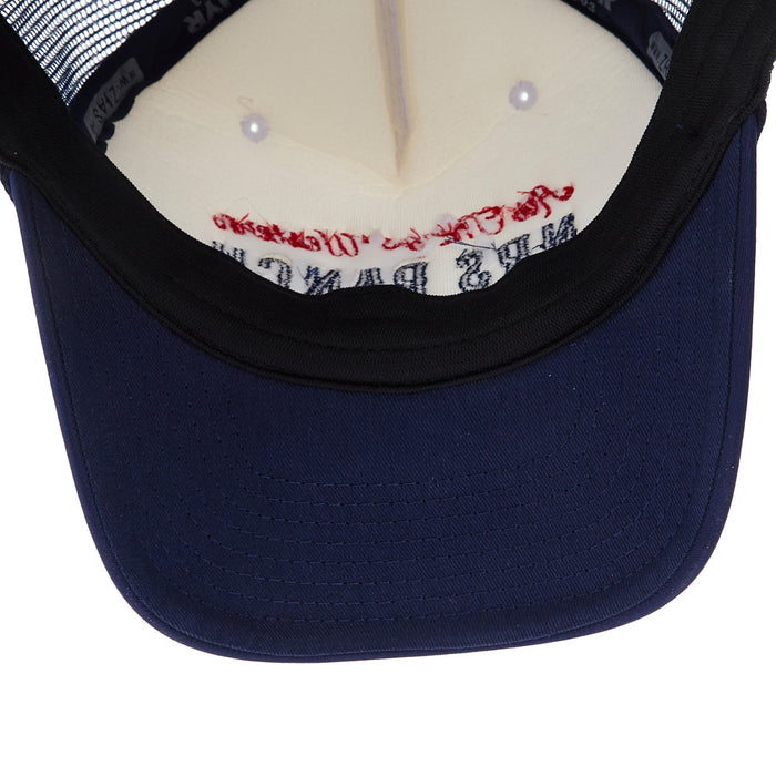 NRS All Things Western Embroidered Navy & White Cap