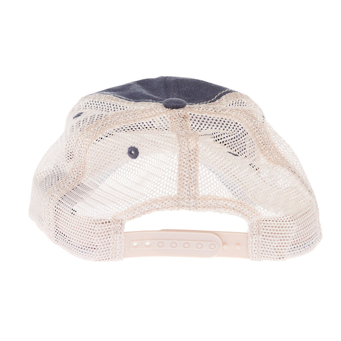 NRS Stripe Slope Logo Indigo & Khaki Cap