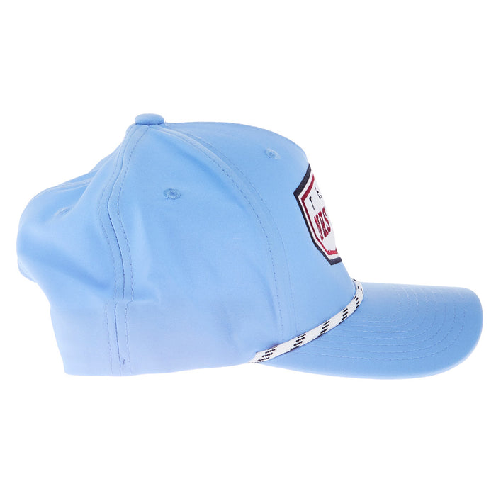 NRS Texas Light Blue & White Rope Cap