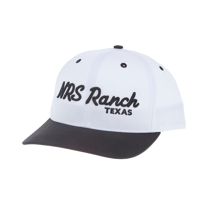 NRS 3D Embroidered White & Black Cap