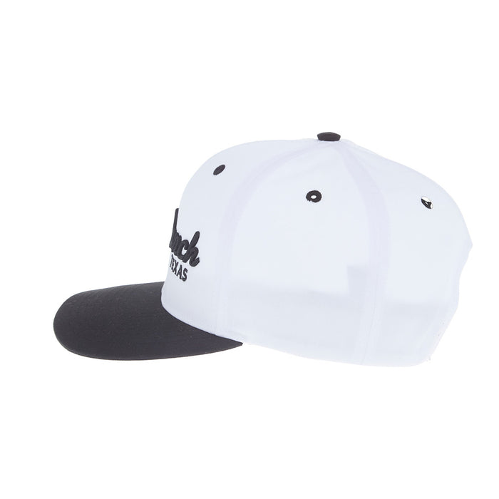 NRS 3D Embroidered White & Black Cap