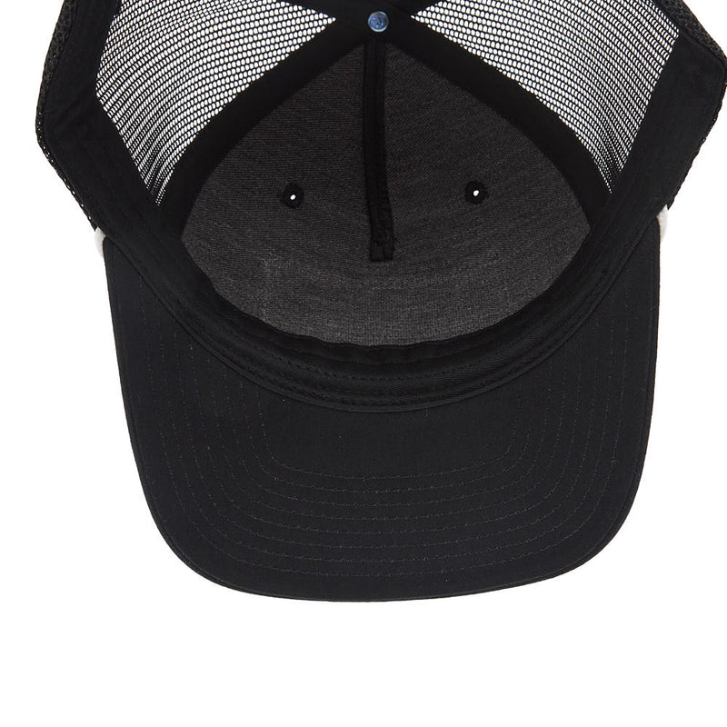 NRS Texas Embroidered Black with White Rope Cap
