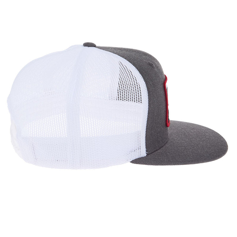 NRS Texas Embroidered Charcoal & White Rope Cap